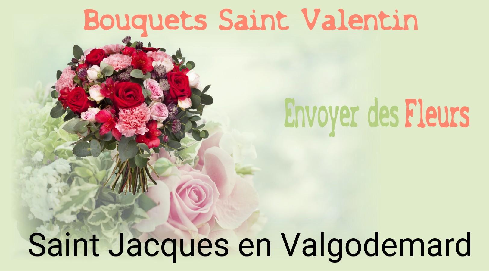 Roses de Saint-Valentin livrées à Saint-Jacques-en-Valgodemard